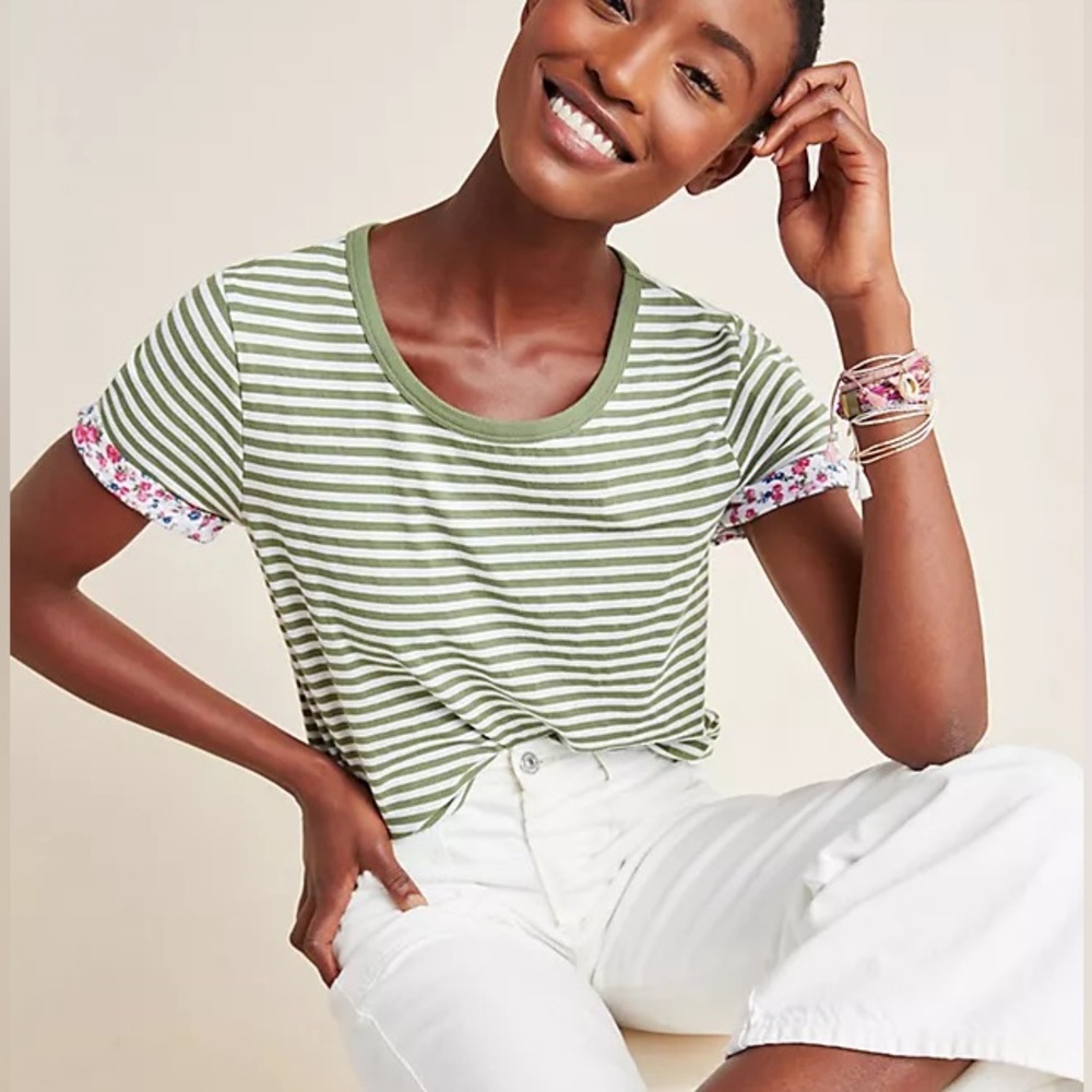 T.La by Anthropologie Sydney Ringer Tee